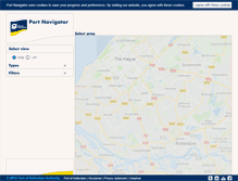 Tablet Screenshot of portnavigator.nl
